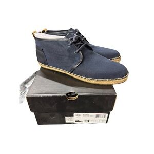 UGG chuck Canvas Colorblock Pattern chukka boots Men's Size 13 new in box